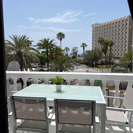 New! Sea View With Aircon In Center Of Americas Апартаменты Плая-де-лас-Америкас